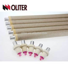 OLITER platinum rhodium thermocouple for molten aluminum refractory aluminium cup expendable disposable thermocouple type s